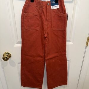 Old Navy Terracotta Wide Leg Pants kids